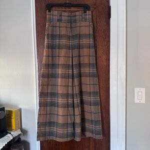 New York & Company 7th Avenue Studio Plaid Wide-Leg Pants size 4